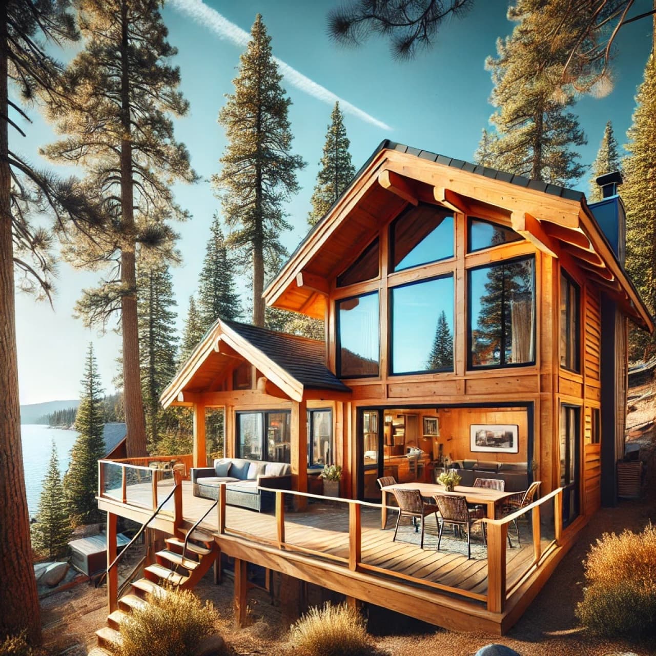 Cozy Lakeview Cabin - Tahoe Retreat