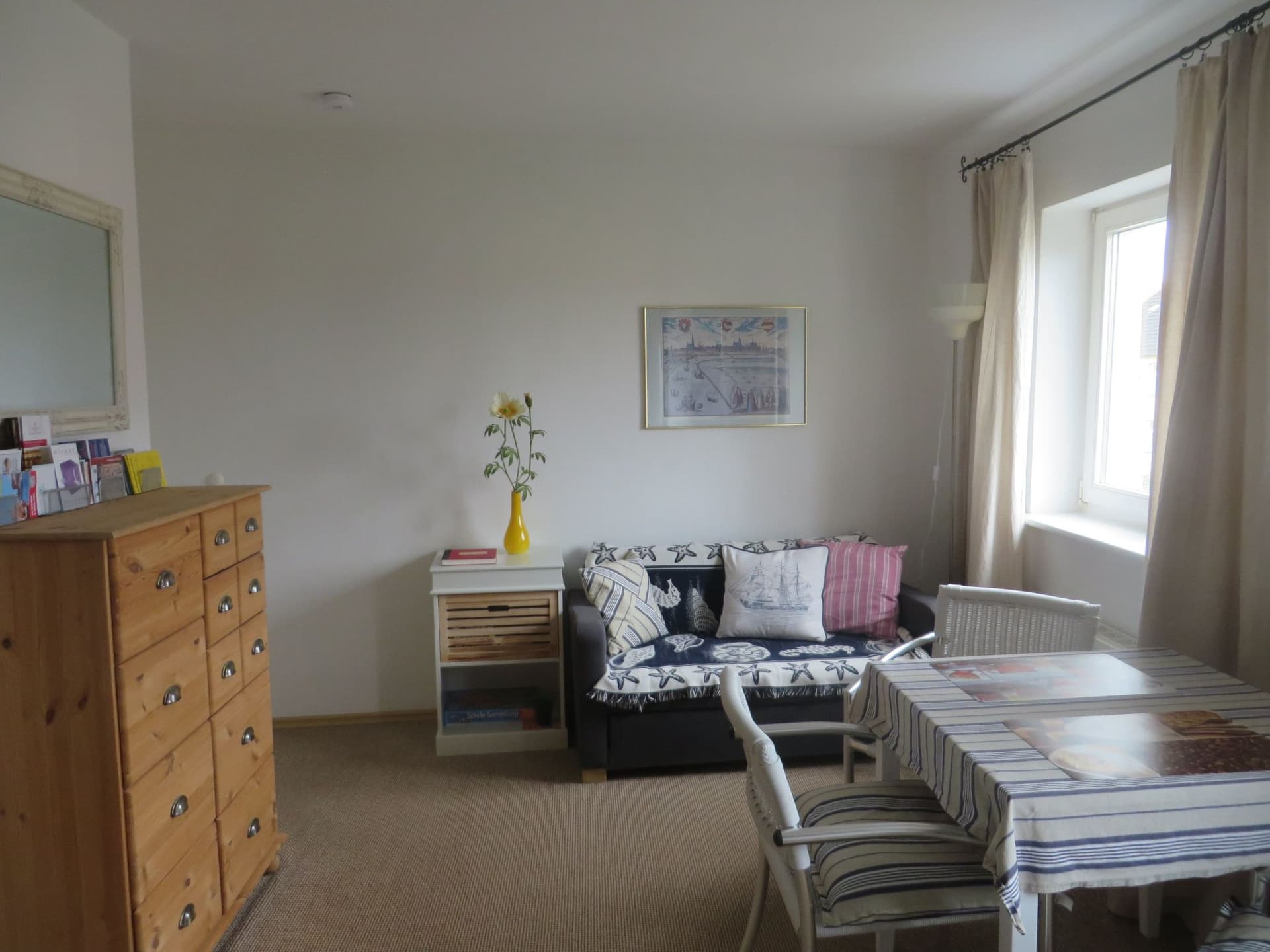Appartement in Wismar mit Garten