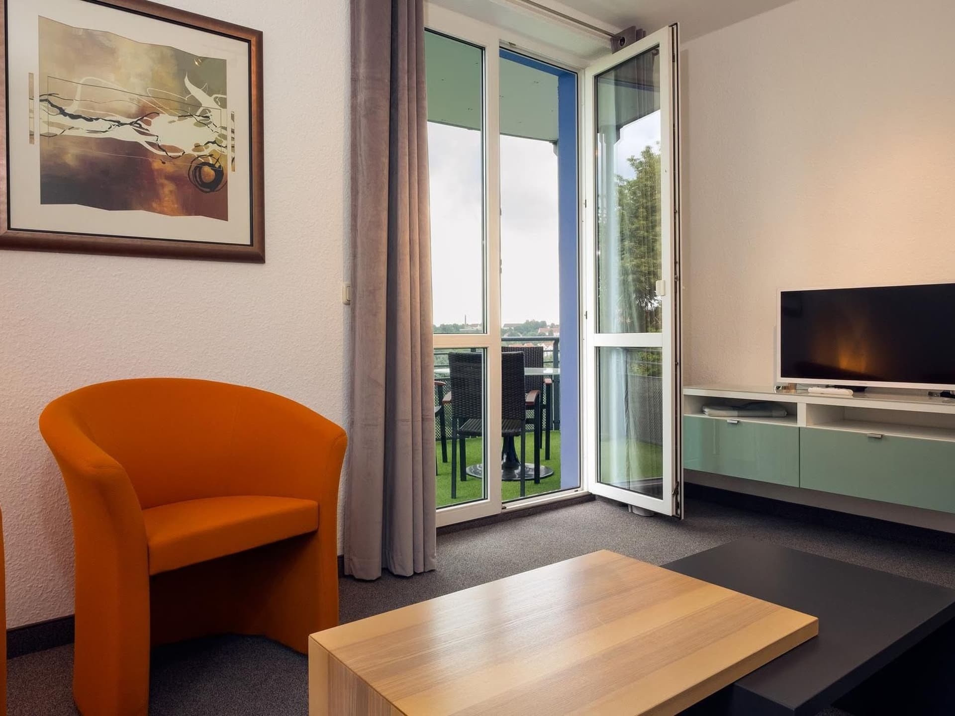 Wohnung in Mockritz mit Garten