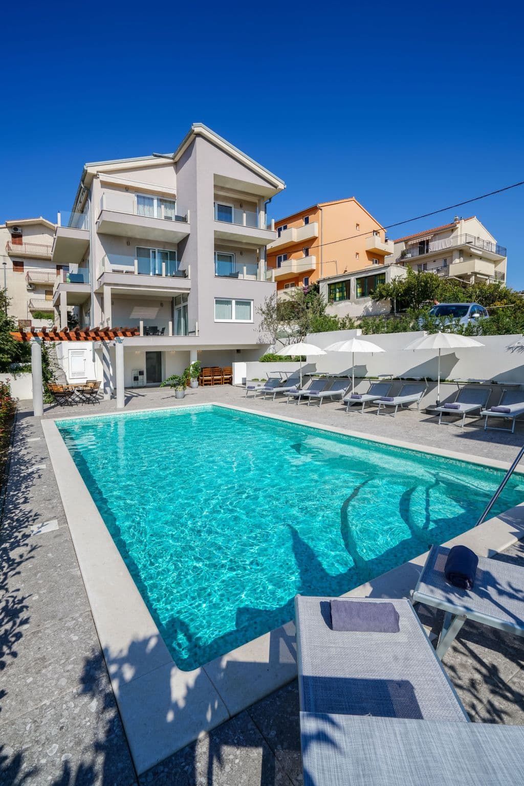 für 4 Personen ca. 75 m&sup2; in Podstrana, Dalmatien (Gespanschaft Split-Dalma