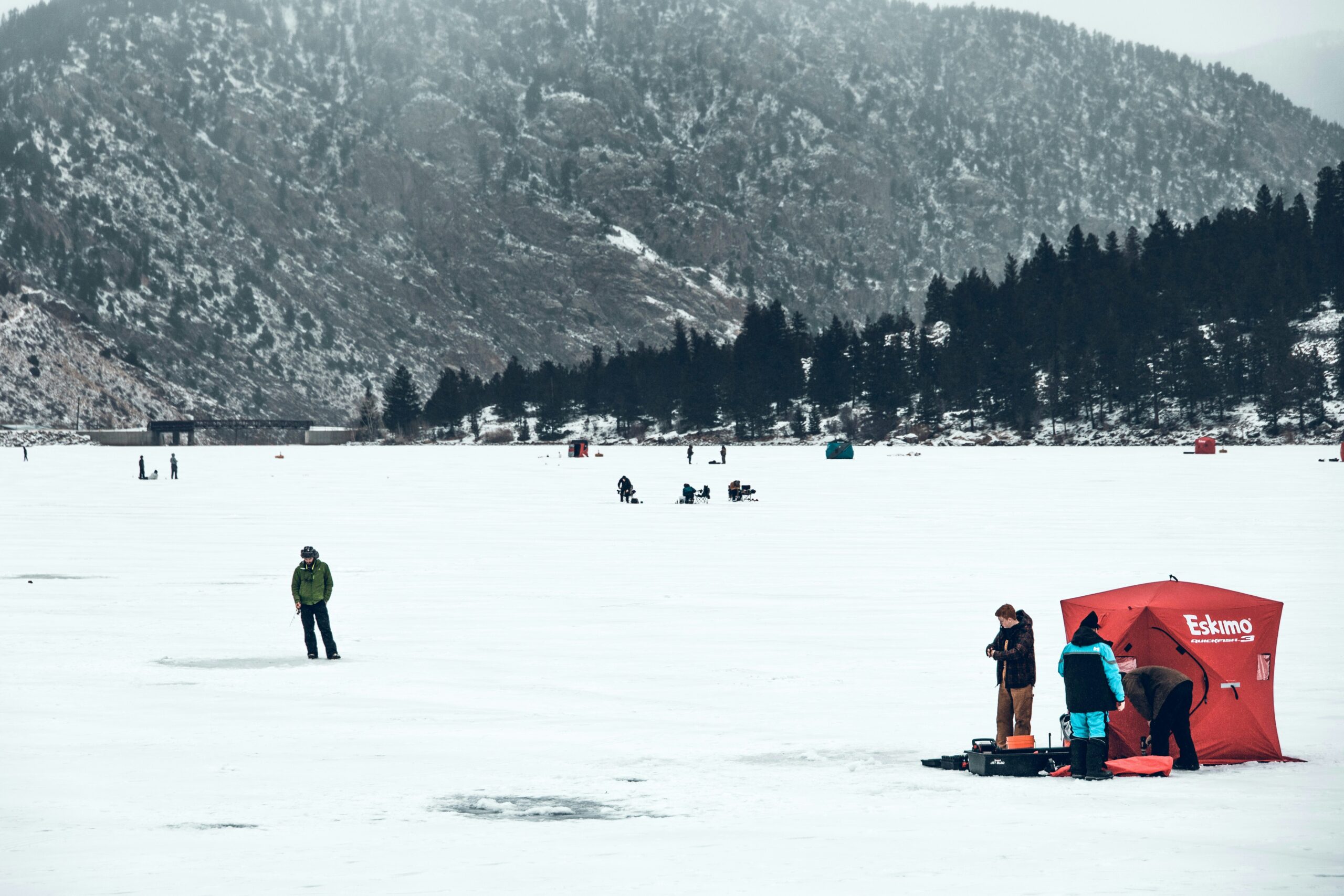 ice fishing shelters