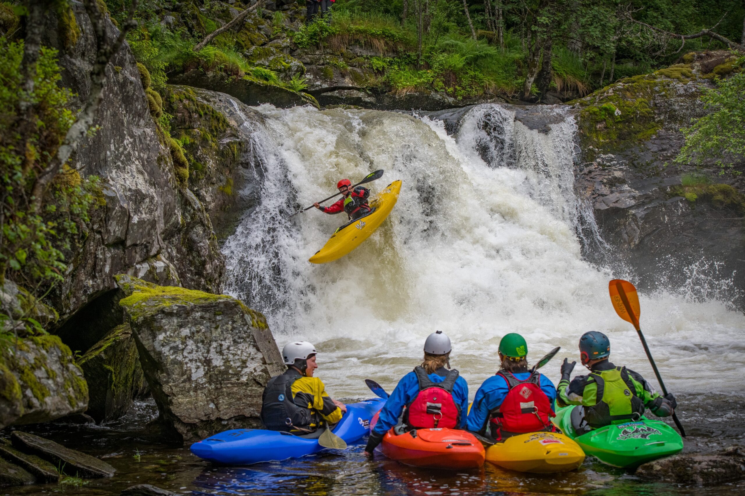 whitewater kayaking rivers