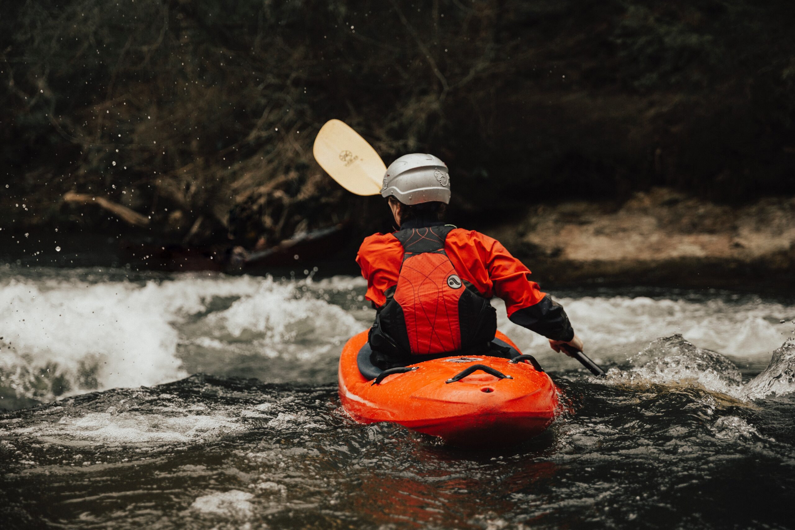 whitewater kayaking