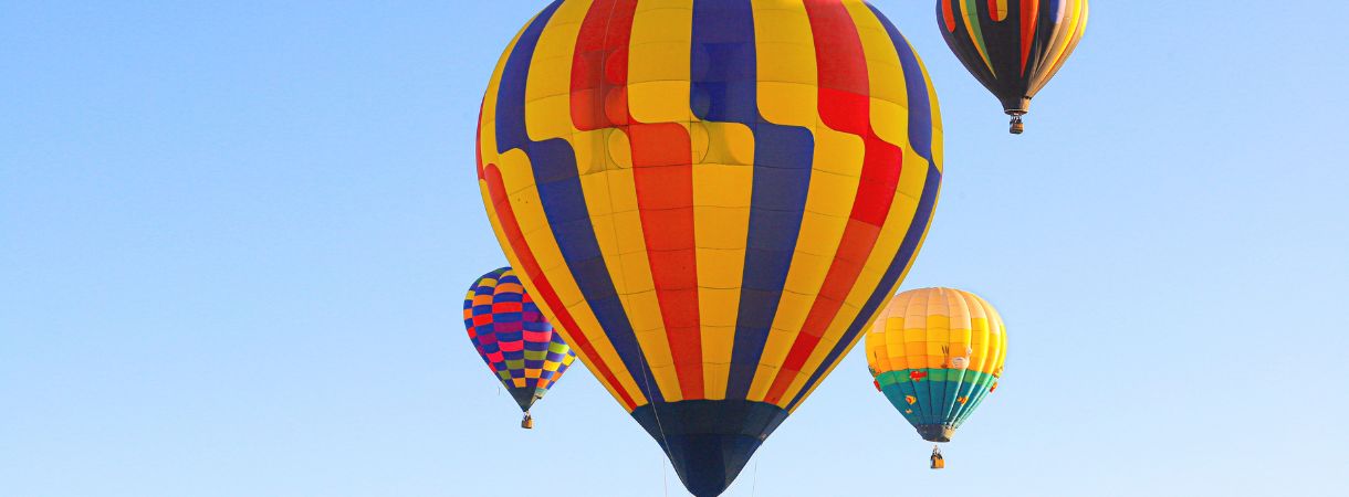 Hot air balloons