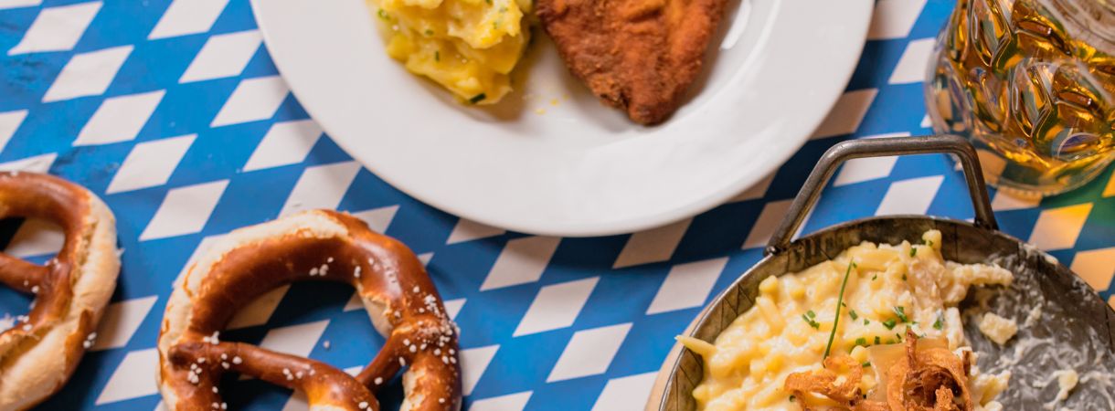 Oktoberfest food, pretzels